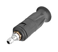 High Pressure Washer Nozzle, 1/4 Inch Adjustable Quick Connector Nozzle Sector/Column Shape Rotating Spray Nozzle 3000 PSI