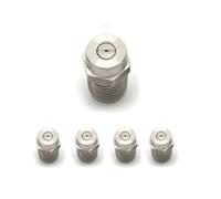 High Pressure Washer Nozzle， 304 Stainless Steel Surface Cleaner Nozzle Replacement(15° Spray Hole Diameter 1.575mm(0.062in))