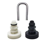 High Pressure Washer Nozzle Compatible with for K2 K3 K4 K5, Underbody Cleaning Replacement Part 2.643-338.0, Plastic Spray Lance Tip for (Black)