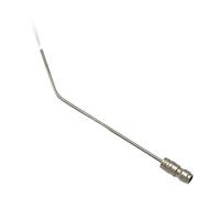 High Pressure Washer Nozzle Kit for Washing Machine & AC Cleaning, 1/4 Quick Connect Stainless Steel Wand with Straight & Curved Needles, Multi Spray Modes F