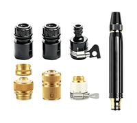 High Pressure Washer Nozzle | Power Sprayer Hose Head,Long-Range Pressure Washer Sprayer | for Garden Outdoor Backyard Patio Lawn Deck Driveway Sidewalk Garage Fence