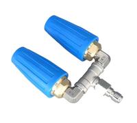 High Pressure Washer Nozzle Rotating Sprays Adapter Pressure Washer Nozzle 4000PSI with 1/4" Quick Connector Replacement Car Wash Sprayer