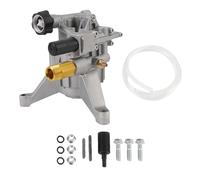 High Pressure Washer Pump, Horizontal Plunger Pump, 3/4 Inch Shaft Aluminum Inclined Disk - Powerful 3000 PSI Cleaning, Adjustable Unloader, Suitable for Various Applications