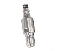 High Pressure Washer Quick Release Adapter 3/8 Inch - M22 Thread Connector Kit for Karcher Garden Cleaning Steel Fitting Anti-Kink Design(A)