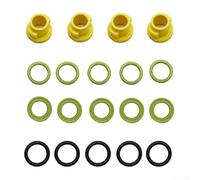 High Pressure Washer Seal Kit, 19 Pieces Nylon O For Ring Replacement Set for Karcher Part 2.880-001.0, Lasting Seals for Car Wash Machine Connections and Water Pipes, Green