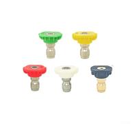 High Pressure Washer Swivel Fitting 4500PSI with Quick Disconnect - Brass and Steel Adapter for Hose and Wand(Nozzle)