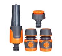 High Pressure Washer Tool - Flow Control, 1.3 x 5.2 Inch Fluid Rinsing Component, 150G Coloured Sprayer Nozzle, El Flow Joint