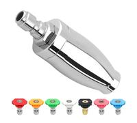 High Pressure Washer Turbo Nozzle - Advanced 3600 PSI 360 Degree Rotary Tips Turbo Nozzle System Attachment, High Pressure Cleaning Power Washer Tool | Brick Cleaning Products for Wood Walls