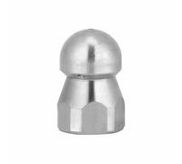 High Pressure Water and Sewer Jets Cleaning Nozzle, Stainless Steel Drain Cleaning Blaster Washer Accessory for Pipe, Model B