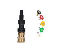 High Pressure Water Gun Adapter for Lavor for Parkside to Quick Connect 1/4" Washer Parts Spray Nozzle 4000(Light Grey)