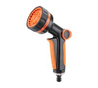 High Pressure Water Hose Nozzle - 5 Spray Modes, Sturdy Construction, Easy to Use, Comfortable Handle, Adjustable Flows | Garden Lawn Sprayer Accessory, Car Wash