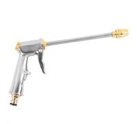 High Pressure Water Spray Gun Long Hose Brass