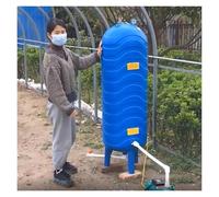High Pressure Well Water Pressurized Storage Tank For Household, Fully Automatic Blue Vertical Tower((110x45cm/43.3x17.7in)150L/39.6GAL)