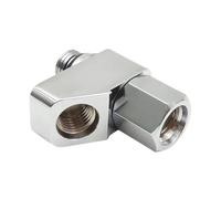 High Pressures Diving Splitter, Part Flexible Lightweight, Gear Quick Connect, Scuba Diving,1 to 2 Swivel Adapter,Accessories