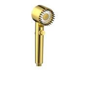High Pressurized Filter Gold Shower Head 3 Modes Adjustable Spray(Gold Shower)