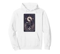 High Priestess Tarot Art Celestial Mystic Design BOOK LOVER Pullover Hoodie