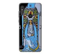 High Priestess Tarot Card Case Cover For Motorola One Power, Moto P30 Note