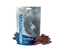 High Protein Biltong - 25g x 10 - Original Flavour - Authentic South African Biltong - MSG Free High Protein Healthy Snack for Training - No Added Sugar & Gluten Free - Carnivore Beef Snack