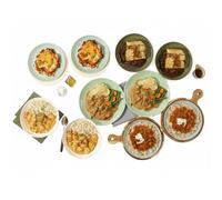 High Protein, Calorie Controlled Hearty Ready Meal Bundle | Beef & Guiness Pie, Penang Chicken Curry, Oven Roast Chicken, Beef Lasagne & Hungarian Beef Stroganoff | Freezer-Friendly |