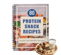 High Protein Cookbook - Daily Snack Recipes, Step by Step Meal Guide, Healthy Cooking Ideas, Easy Preparation Function, Fitness Nutrition Book for Bodybuilding, Weight Loss, Family Dinner