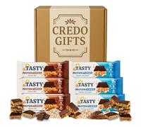 High Protein & Energy Bar Snack Box - Healthy Snack Hamper - Gluten-Free Fitness Gift Set - Protein Bar & Snacks Selection - Gym Gift for Men - Healthy Gifts for Gym Lovers