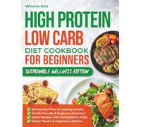 High Protein Low Carb Diet Cookbook for Beginners Sustainable Wellness Edition: Delicious Recipes to Build Healthy Habits Boost Energy and Support Long-Term Weight Goals - Includes a 56-Day Meal Plan