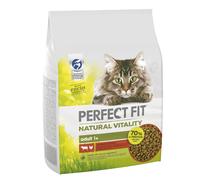 Perfect Fit Complete Natural Vitality with Beef and Chicken Cat Food - 2.4kg