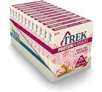 High Protein White Chocolate & Raspberry Flapjack - Gluten Free Bars - Plant Based Protein - Vegan Bars, 50 g (Multipack case 36 Bars),