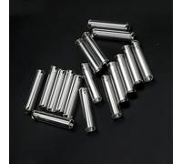 High Purity Borosilicate Glass Inverted Fermentation Tube - 6 x 30mm Small Test Tube for Microbial Experiments and Chemical Testing (200pcs)