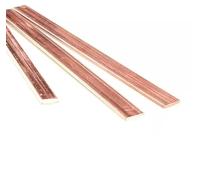 High Purity Copper Flat Bar - 500Mm Length, 8Mm Width, 0.1-1Mm Thickness - Excellent Thermal and Electrical Conductivity for Various Applications(0.4Mm)/0.6Mm