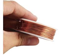 High-Purity Copper Wire 1M - Soft, Flexible Wire for Crafting, Sculpting, and Electrical Applications(4.5mm)