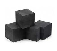 High-purity Graphite Blocks, Square Carbon Blocks, Highly Conductive and Heat-resistant, Suitable for EDM Electrodes, Casting Shims, and Display Bases (30mm*2)