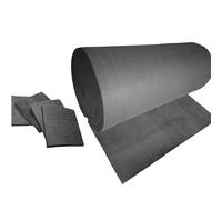 High-Purity Graphite Carbon Felt for Storage Batteries - 1 Piece, Ideal for Flow Electrodes(5mmx200x200mm)