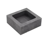 High Purity Graphite Casting Ingot, Multi Size Graphite Ingot s Crucible Melting Casting Refining Metal Copper Equipment(2.64x2.76x1.02in)