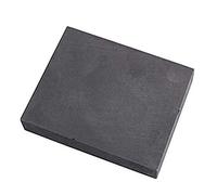 High-purity graphite plate for metal casting, 99.9% pure graphite slab, length 200mm, width 100mm, thickness,10mm