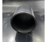 High-Purity Graphite Straight Tube Crucibles for Molten Gold and Silver - High-Temperature Resistant Graphite Material(100x100mm)