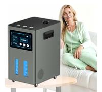 High Purity Hydrogen Machine, Hydrogen Inhalation Device, 99.99% H2, Max 4200 Ml/Min, 7-Stage Anti-Backflow, Quiet Fan ≤40 Db, Bedroom Safe, Relieve Fatigue and Fight Wrinkles(Gunmetal,1200ml/min)