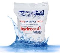 High Purity Hydrosoft Sea Salt Water Softener Salt Tablets 10kg (1 Bag), Softens Water, Extends Appliance Life, Improves Lathering, Skin & Hair Care - Easily Dissolved Salt Tablets for Water Softener