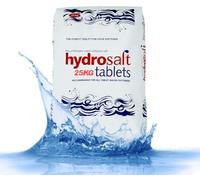 High Purity Hydrosoft Sea Salt Water Softener Salt Tablets 25kg (5 Bags) Softens Water, Extends Appliance Life, Improves Lathering, Skin & Hair Care - Easily Dissolved Salt Tablets for Water Softener