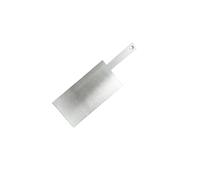 High Purity Metal Electrode Plate with Handle - 1mm Thick for Electrochemical Electrolysis Experiments,(Zinc Plate 50x100mm)