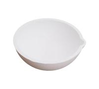 High Purity Quartz Melting Crucible for Jewelry Making - 500-1500g Semi-Circular Ceramic Crucible for Gold and Silver Casting and Refining(1500ml)