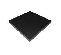 High-Purity SiC Silicon Carbide Ceramic Plate - Pressureless Sintered Sheet for High-Temperature Applications, 1PCS(8mmx50mmx50mm)