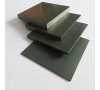 High-Purity Silicon Carbide Ceramic Plate - Pressureless Sintered SiC Sheet for High-Temperature Applications | 1PCS(5mmx25mmx50mm)