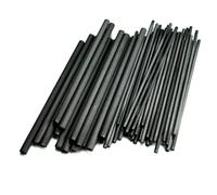 High-Purity Silicon Carbide Ceramic Rods - 2pcs SiC Solid Cylinder for High-Temperature Applications(2.8mmx145mm)