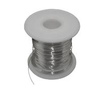 High-Purity Silver-Plated Copper Wire - 1M, 99.9999% Purity, Excellent Electrical Conductivity(0.4mmx1m)