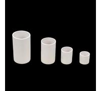 High-Purity Zirconia Cylindrical Ceramic Crucibles - 2200°C High-Temperature Resistant Crucibles,1pcs(Φ60x120x2-3mm)