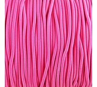 High-Q 2.5mm Round Cord Elastic Coat Anorak Jacket Hood mask - 1 meter (Cerise Pink)