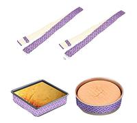 High-Q 2 Pcs Wilton Bake-Even Strips Belt Bake Even Bake Moist Level Cake Baking Tool