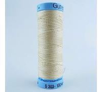 High-Q Gutermann Pure Silk Hand or Machine Sewing Thread 100m - 1 reels - Cream