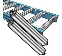 High-Quali Roller 200-500mm - Steel Tube Replacement Rollers (25mm, 32mm, 60mm Diameter) for Efficient Conveyor Systems & Material Handling Parts